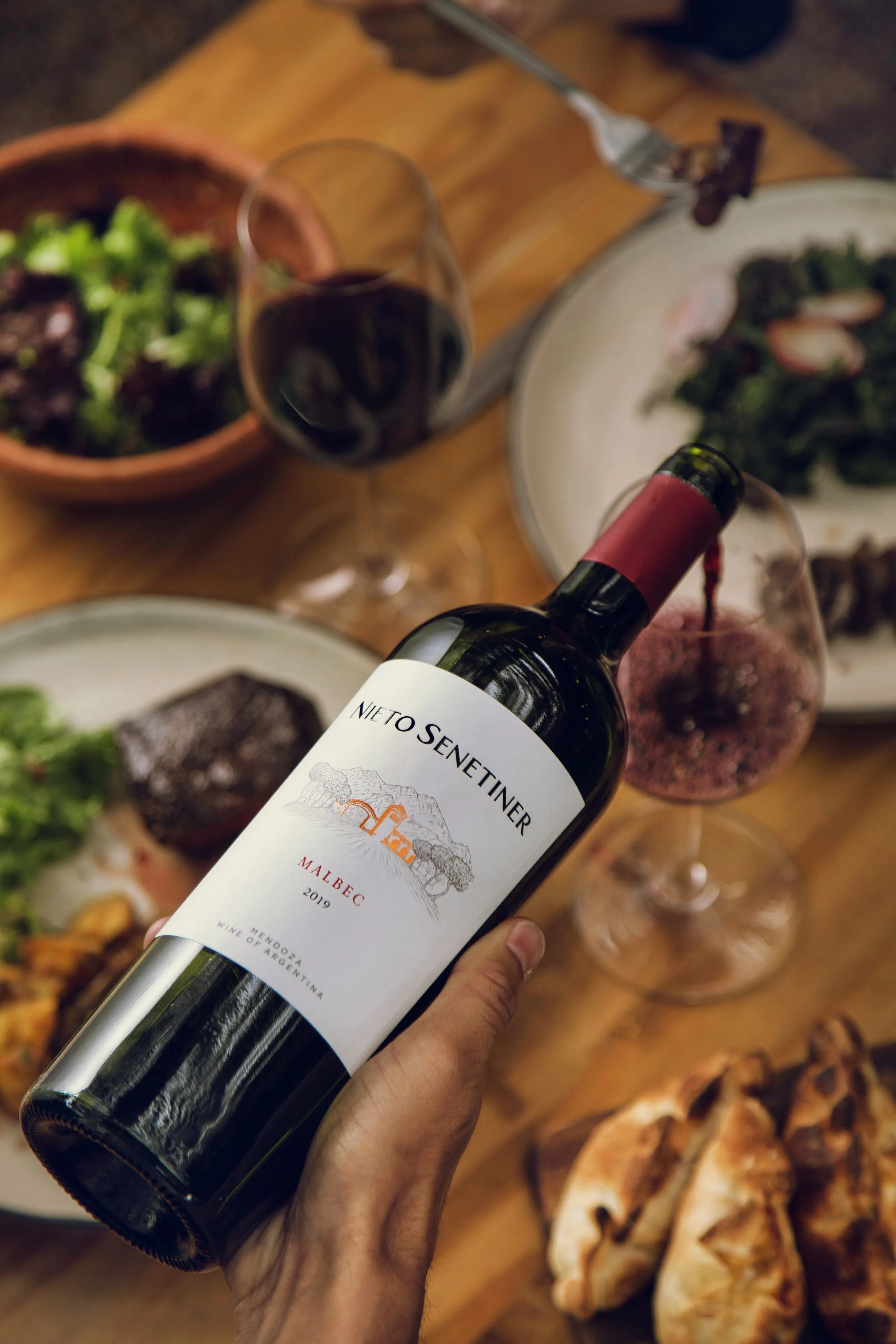 ALL THINGS DRINKS - Nieto Malbec with dinner