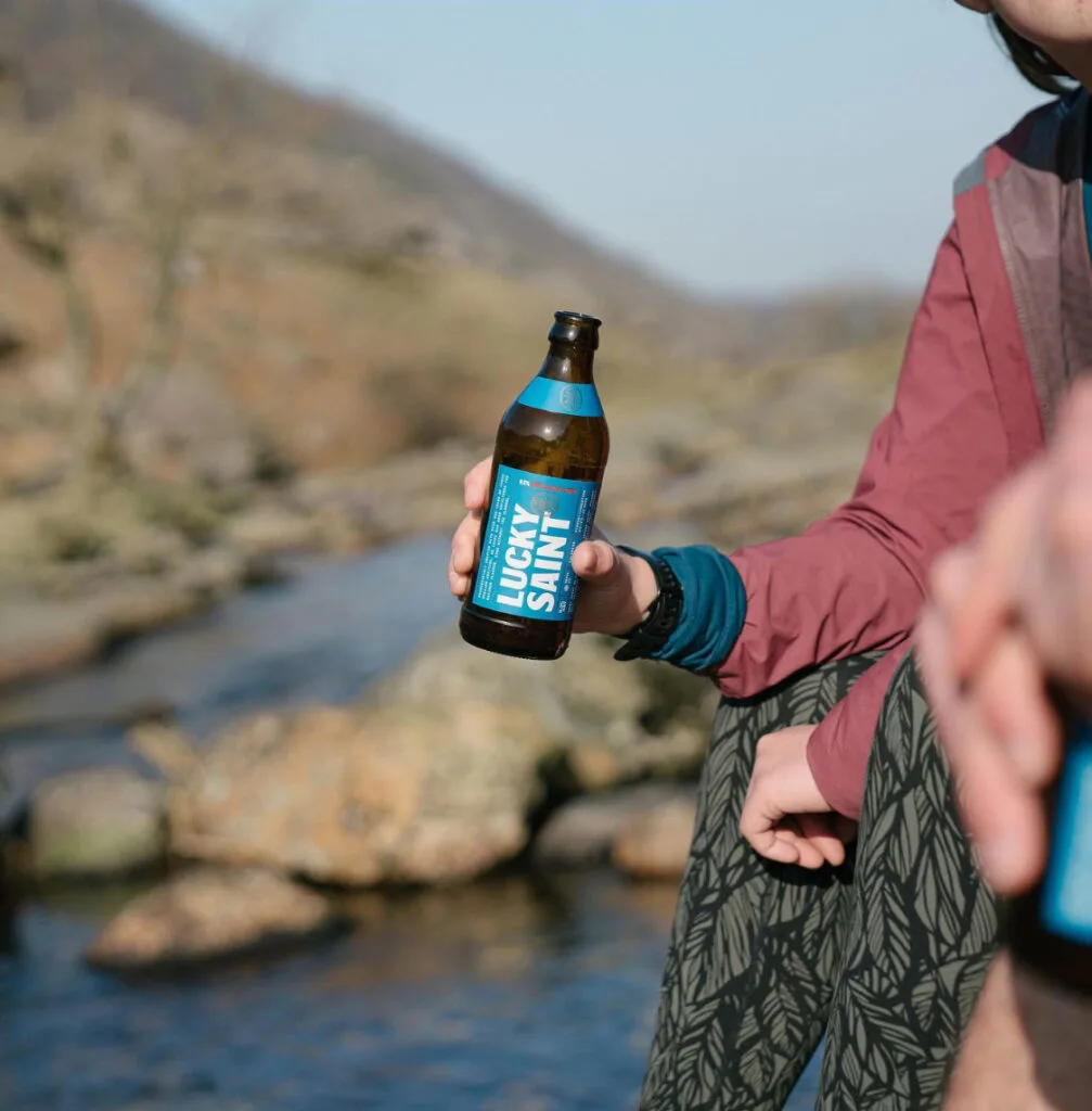 ALL THINGS DRINKS - Lucky Saint Alcohol-Free Lager