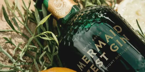 ALL THINGS DRINKS - Mermaid Citrus Gin Label