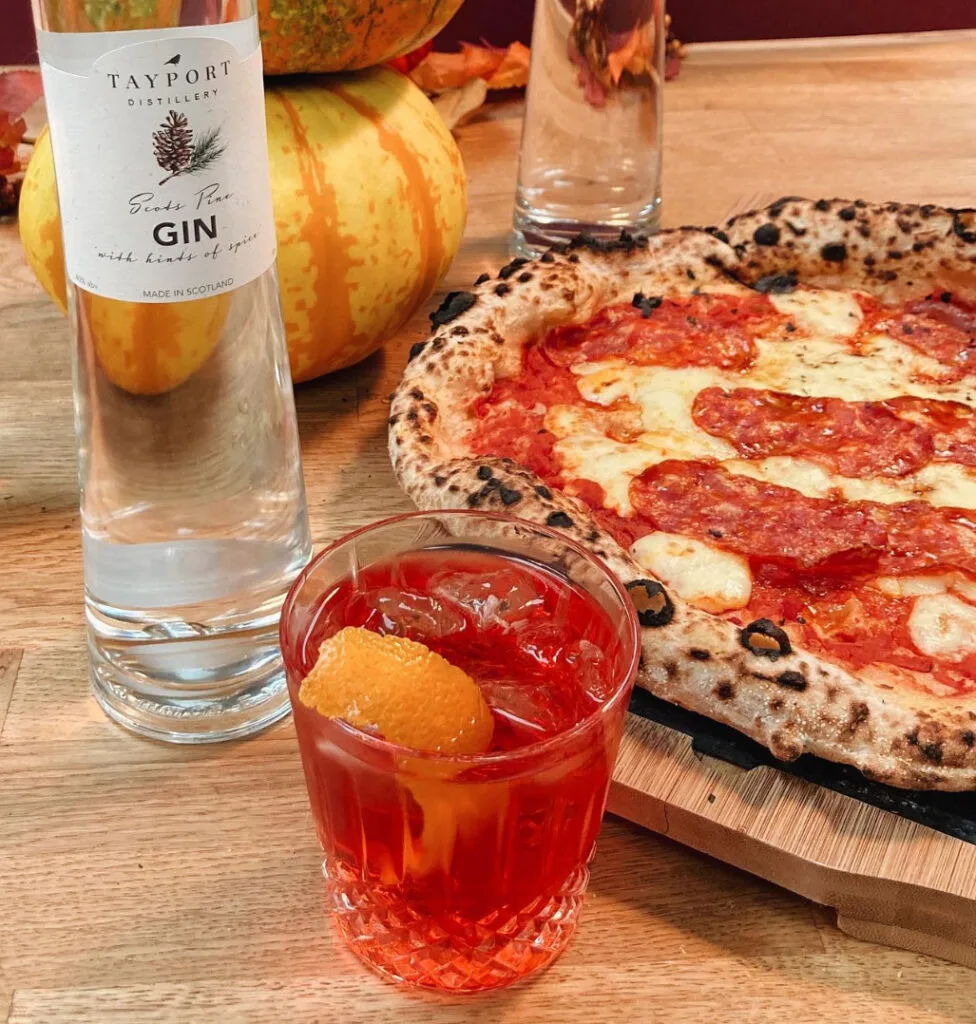ALL THINGS DRINKS - Tayport Scots Pine Gin - Perfect in a Negroni Paired with Pizza